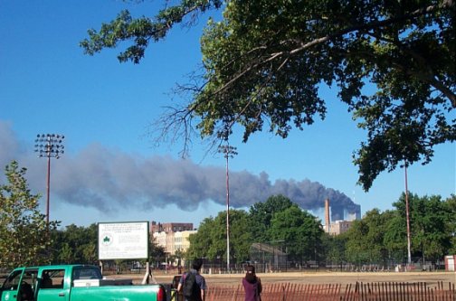 across mccarren park - williamsburg, brooklyn