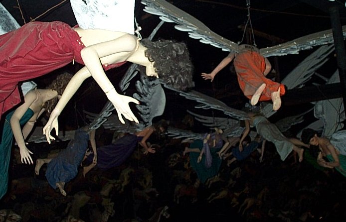 submit - or these flying mannequins will crap on your head
